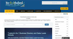 Desktop Screenshot of biz-findthailand.com